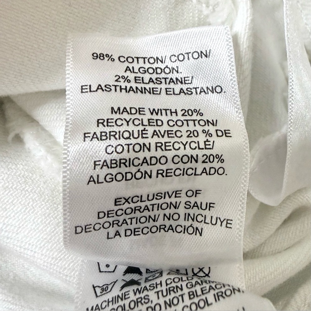Lucky Brand Women’s Clean White High Waist Crop Wide Leg Jeans - Sz 10/30, NWT - Picture 10 of 16